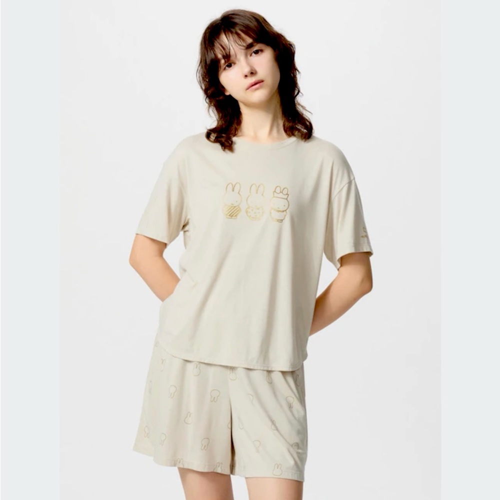 🆕 MIFFY x UNIQLO Lounge Set M